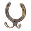 Hammer and Tongs - Horse Shoe Double Coat Hook -