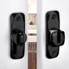 INIRET 3 Pack Barn Door Latches,90/180 Degree Gate Lock,Zinc Alloy