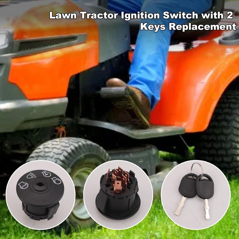 Erato Lawn Mower Ignition Starter Switch Lawn Tractor Ignition Switch