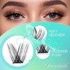 Obeyalash Cluster Lashes Extensions, Individual Eyelashes, DIY Eyelash Extensions, Mega