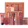 Clawrex All In One Make Up Sets, 11 Stück Korean Make Up Set, Schminke Geschenk Set für Frauen Mädchen, Schminke Set Inklusive Lippenstift, Eyeliner, BB cream, Rouge und Mascara, Perfekte Geschenk