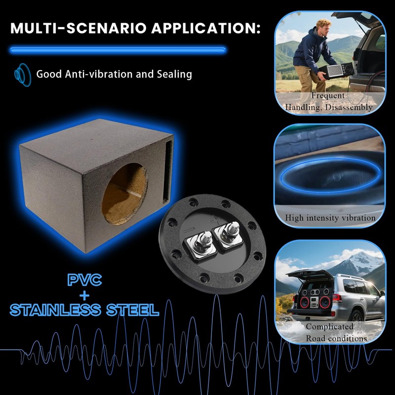 1 Channel Speaker Terminal Compatible with SMD Heavy Duty Speaker,AZ-70,M8