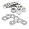 20-Pack M8 Flat Stainless Steel Washers – Precision Washers for