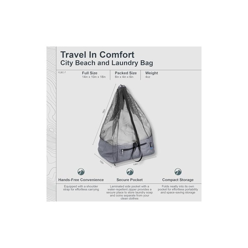 Cocoon Laundry Bag City 40 L Laundry Bag / Mesh