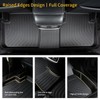 GINOWY-Floor Mats & Cargo Mat for Nissan Pathfinder 2022-2025 8