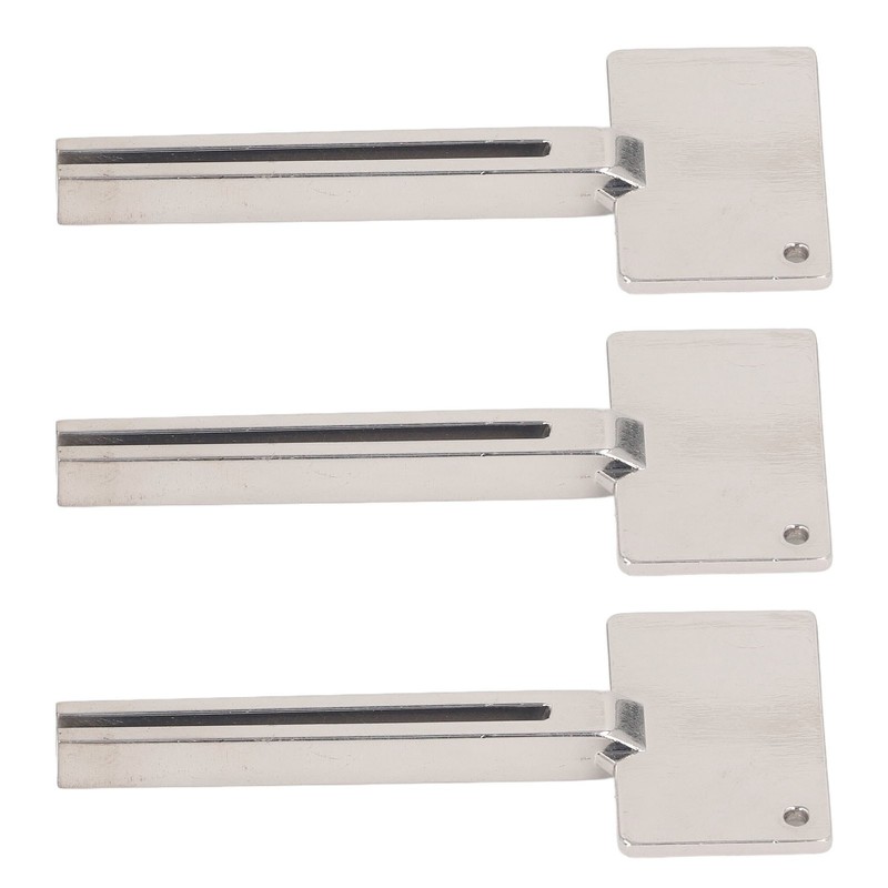 12pcs Stainless Steel Toothpaste Key Squeezer Rollers Ergonomic Heavy Duty