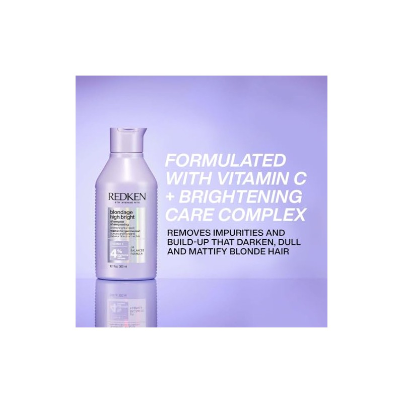 Redken High Bright Conditioner, aufhellend für blondes Haar, 300 ml