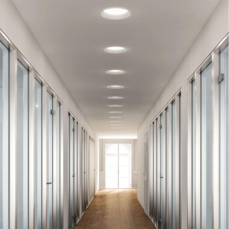 LED recessed ceiling light, 6 W, neutral white (~ 4500
