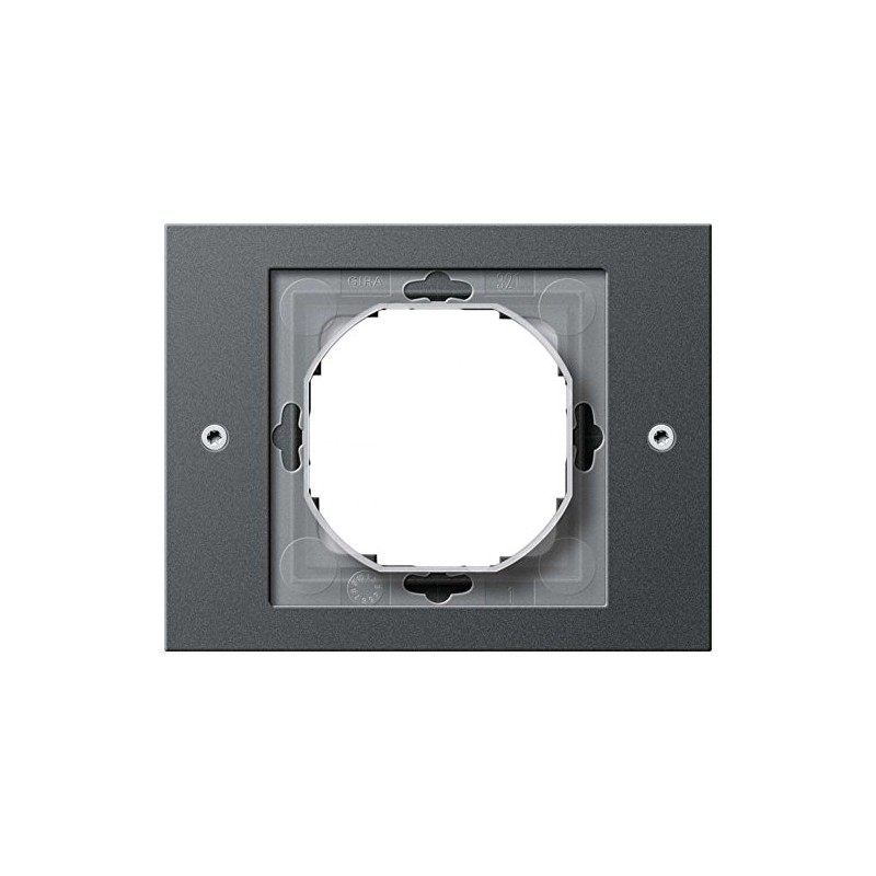 GIRA 021167 Cover Frame, 1 x Gira TX44 Waterproof, Anthracite