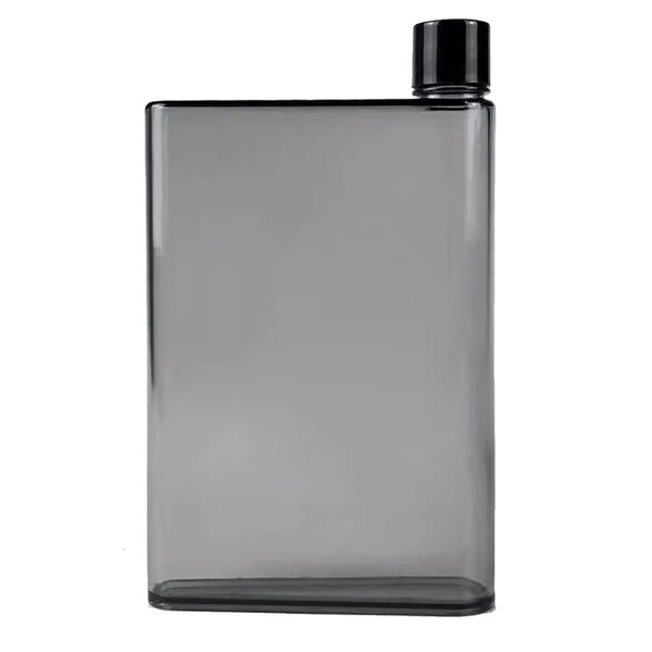 WADY Flat Water Bottle, Flat Drink Cold Water Bottle, 420ml