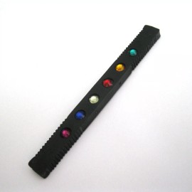 Hot Rod Black Multi Color Gems Change Color Close Up Magic Trick