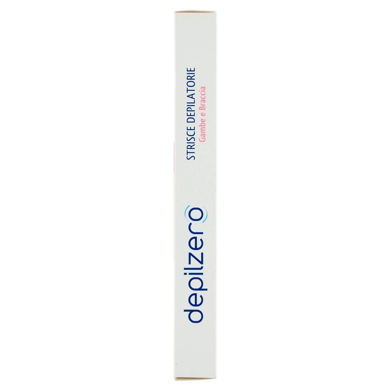 Depilzero Strisce Depilatorie per Gambe e Braccia, 20 Pezzi