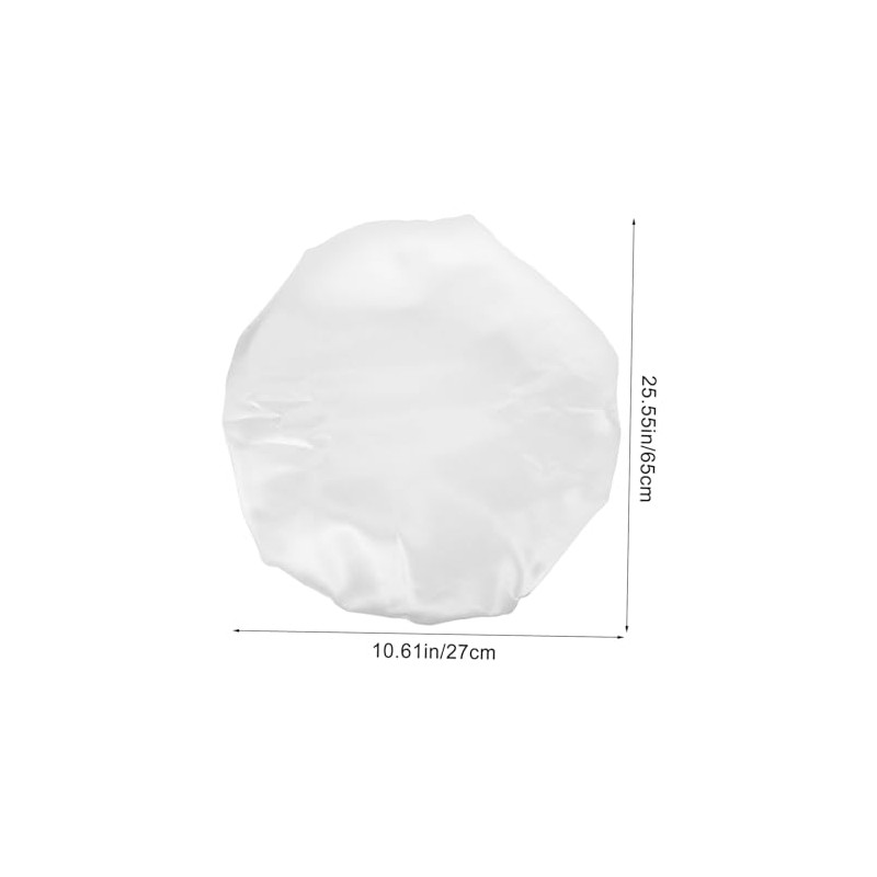 Gorro Ducha Mujer Banda Elástica Material Peva Satín Práctico Viajes