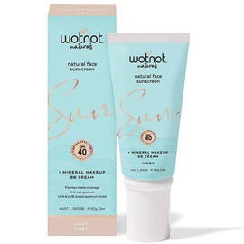 WOTNOT/SPF/40/Sunscreen/Mineral/Make Up/Light/BB/Cream/60g