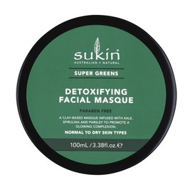 Sukin Super Greens Detoxifying Facial Clay Masque 100ml