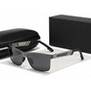 Toolzia Aluminum Magnesium Polarized Sunglasses - Men's HD Rectangle