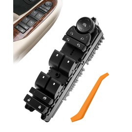 20835553 Driver Side Power Master Control Window & Mirror & Door Lock Switch for 2007-2013 Chevy Silverado Avalanche, 2007-2014 Suburban Tahoe Sierra Yukon XL 1500 2500 3500 Cadilla Escalade