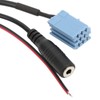 Bluetooth5.0 AUX IN Cable 3.5mm Jack ISO 8Pin 7 607