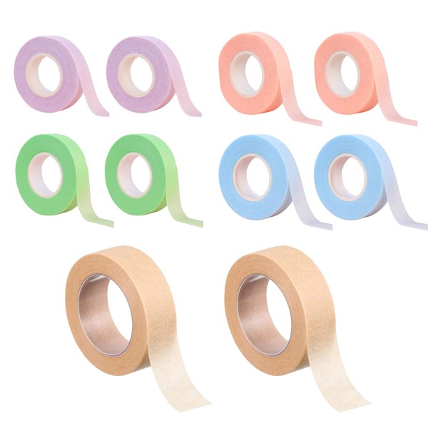 Zonoori 10 Rollen 1,25 CM x 9,1 M Micropore Tape,