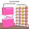 Advent Calendar for Girls to Fill - 24 Pink Advent