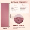 Deluxe Mat - Non Slip, Eco Friendly, Anti-Tear, 3-5mm Thickness