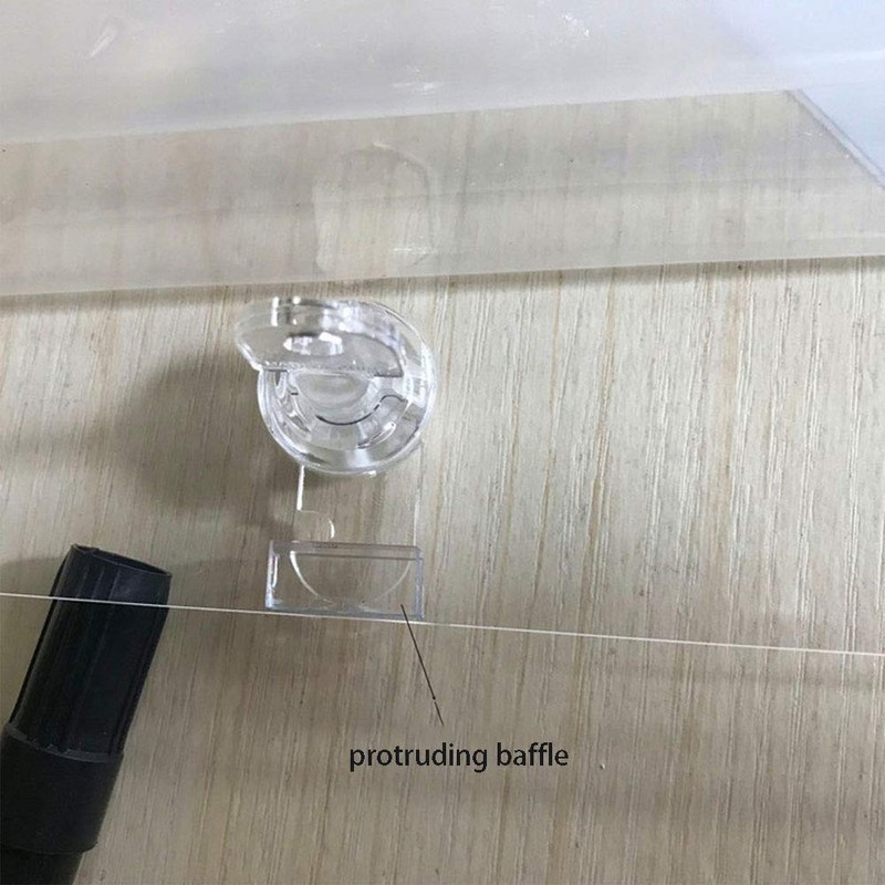 Drawer Cabinet Cam Lock, Acrylic Plastic Cam Lock Latch Lock
