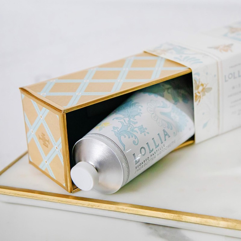 LOLLIA Wish Handcreme, 4 oz, Sugar Cane, Vanilla Bean, &