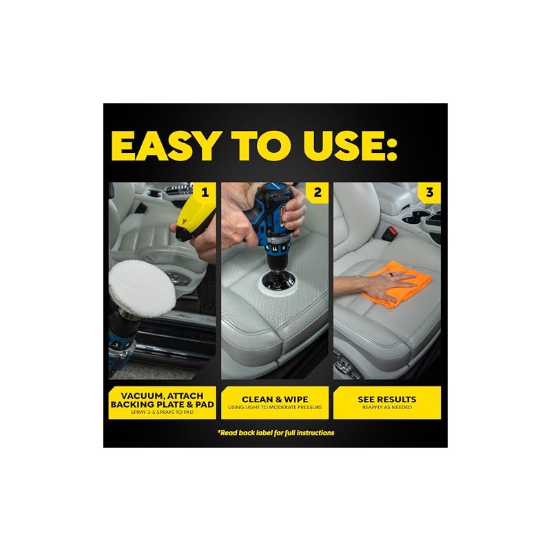 Meguiar's, Quik Solutions, Kit de Cuidado de Piel, G55266, 3pzs