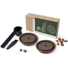 Refillable Vertuo Coffee Capsules DISCS Reusable filters Refillable Coffee PodS
