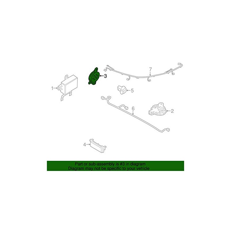 Ford 4L1Z-15K864-A - SPEAKER ASY - PARKIN