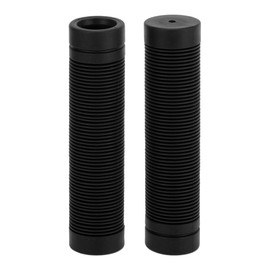 TUCKBOLD Bike Handlebar Grips Covers 125mm Long Lightweight | Bicycle End Grip Protector Black 1 Pair