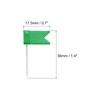 PATIKIL Flag Map Push Pins, 60 Pack Plastic Head Steel