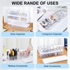 Tatuo 6 Pcs Cable Organizer Box with Wire Ties, Plastic
