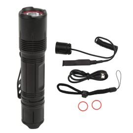 Super Bright Flashlight 1100lm IPX4 Waterproof Portable USB Rechargeable Powerful Torch for Outdoor Hunting