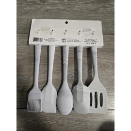 CHEF'S MARBLE Lot of 2 CHEF'S MARBLE 5PK Mini Silicone Utensil Set FREE SHIPPING
