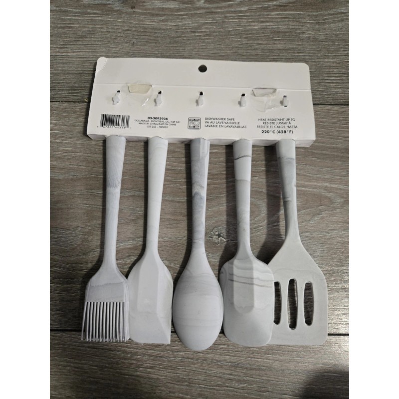 CHEF'S MARBLE Lot of 2 CHEF'S MARBLE 5PK Mini Silicone