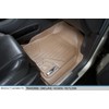 SMARTLINER Custom Fit 1st Row Tan Floor Mat Liner Set