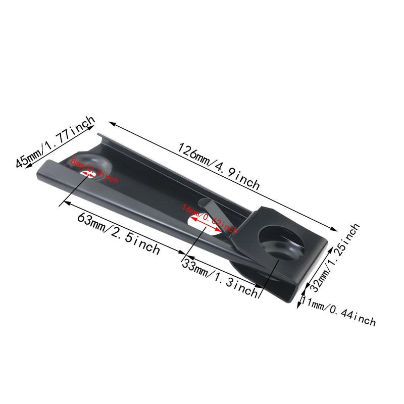2PCS KD Clip Bracket Furniture Rehab KD Clip Bracket for