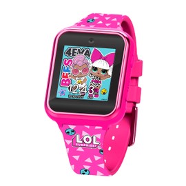 Accutime Kids LOL Surprise Pink Educational Learning Touchscreen Smart Watch Toy for Girls, Boys, Toddlers - Selfie Cam, Learning Games, Alarm, Calculator, Pedometer and More (Model: LOL4264AZ)