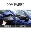 Door Sideview Mirror Cover Cap Compatible with Maserati Levante, Car