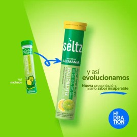 Electrolitos Lima-limón Seltz Tabletas Efervescentes                                                                                                  