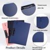 Sicheii Clipboard Folder, Folding Clipboard with Cover, Clip Board Folder,