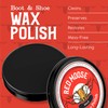 RED MOOSE Full Leather Brown Wax Shoe Polish Kit -