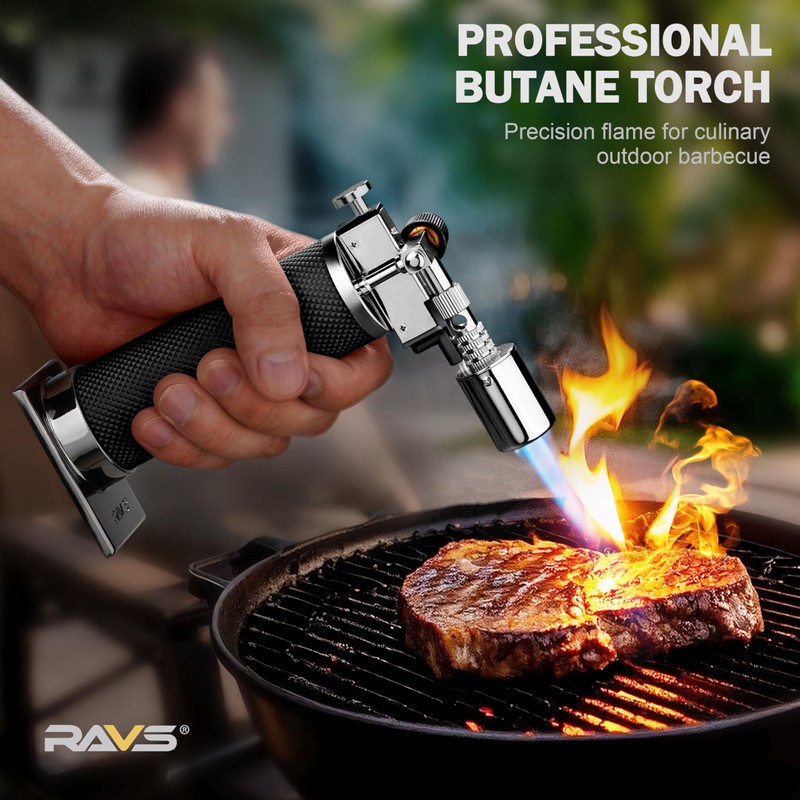 RAVS Butane Torch Lighter, Christmas Stocking Stuffers Gifts for Men