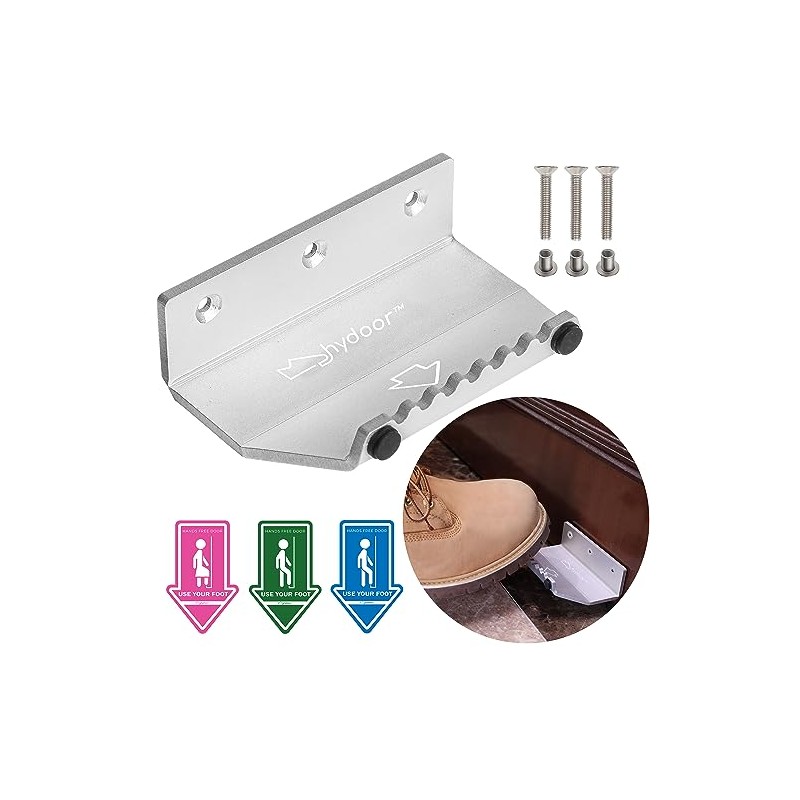 Hands Free Door Handle Opener, Foot Pull for Public Bathroom