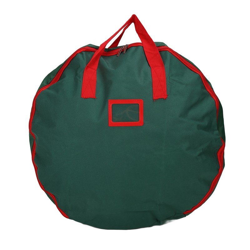 Christmas Wreath Storage Bag 600D Oxford Cloth Waterproof Tear Resistant