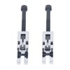 6PCS Metal Guitar Tremolo Saddles Double Locking System String Saddle