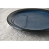 Yamani 62190515 Platter, Blue, 24.5, Cutted Pattern
