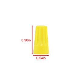 AOMIKITSTU Wire Connectors Nuts 580pcs, 0.54×0.96in Electrical Wire Connectors, Wire Caps Electrical for Flame-Retardant Insulation