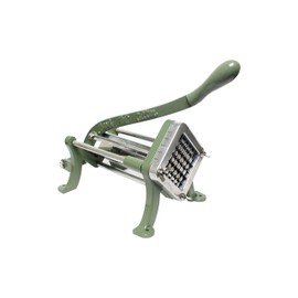 Thunder Group IRFFC003 French Fry Cutter, 1/2" sq. cut, heavy duty cast body, cast iron handle & stainless steel trough, rust proof frame, pusher block & cutting frame